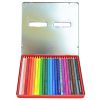 Estuche de metal con 24 lápices de colores Colour Grip Faber-Castell