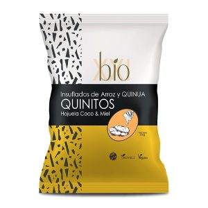 Insuflados de quinua y arroz BIO XXI Quinitos Coco y Miel sin gluten