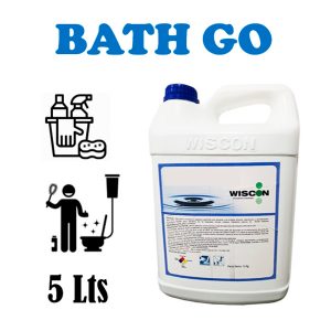 Desincrustante y desinfectante quita-sarro CON AROMA Wiscon BATH GO