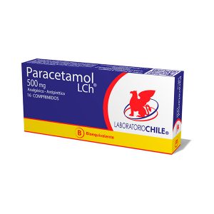 Paracetamol Chile, blister con 8 comprimidos de 500mg