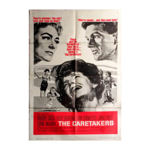 Afiche histórico original THE CARETAKERS