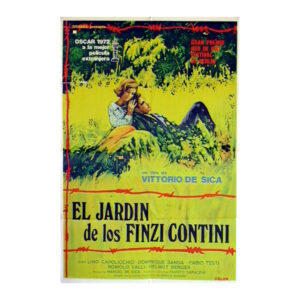Afiche original EL JARDÍN DE LOS FINZI CONTINI