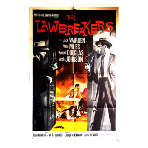 Afiche original THE LAWBREAKERS