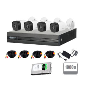Kit videovigilancia con 4 cámaras HD Dahua Technology