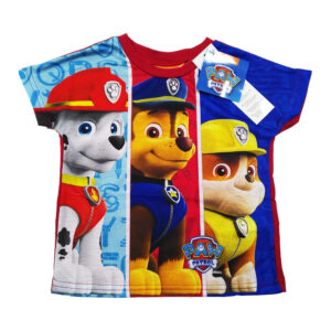 Camiseta de manga corta para niños con figura de Paw Patrol (2-4 años)