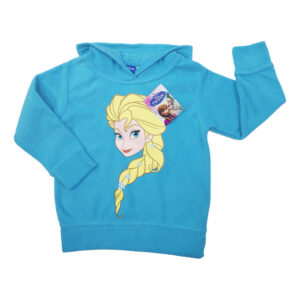 Sudadera manga larga para niñas, color celeste con figura de Frozen (2-5 años)