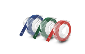 Kit de 3 cintas, 1 rojo 1 verde 1 azul - Dymo express