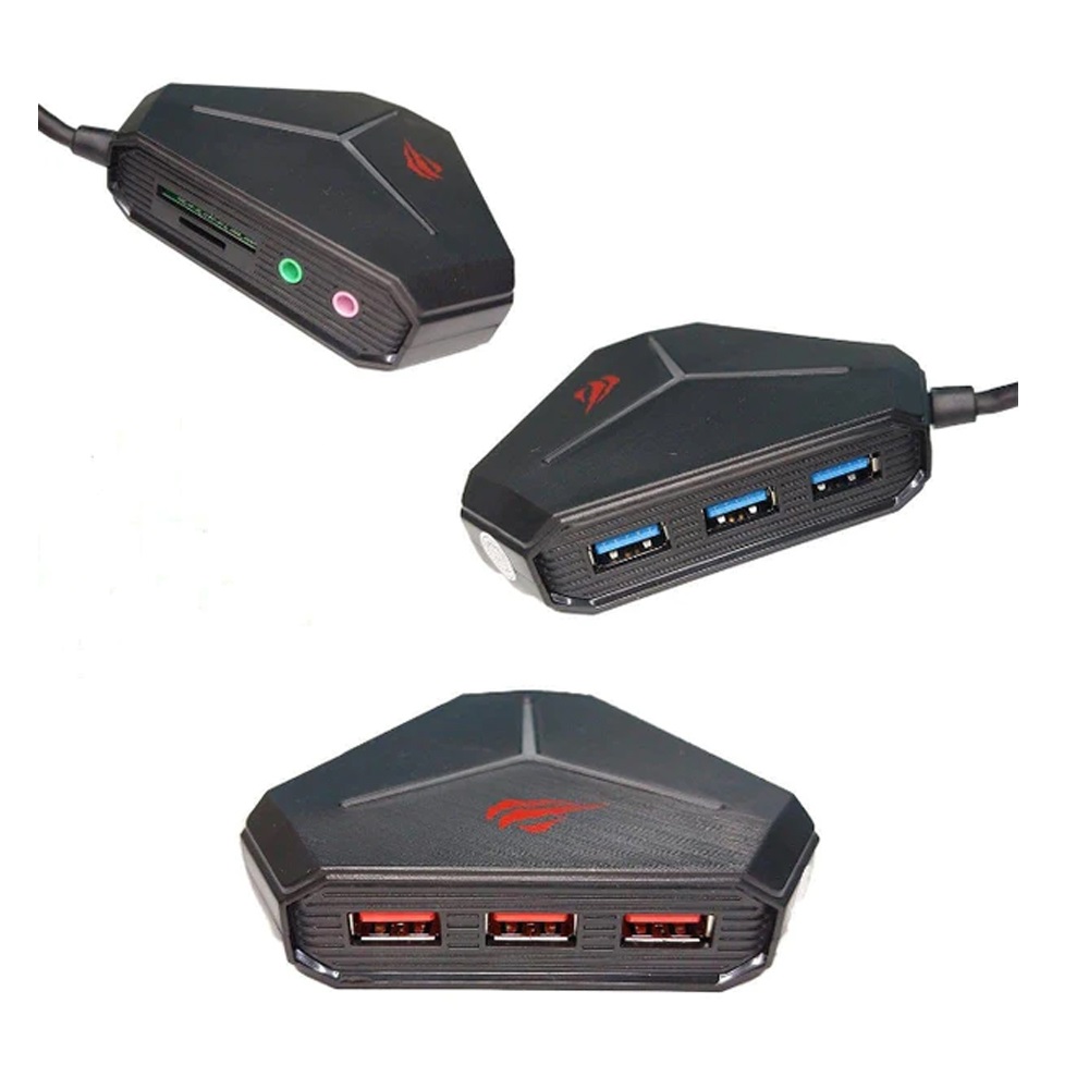 Hub USB-A multi-función 10 en 1 Gamer - Havit H95