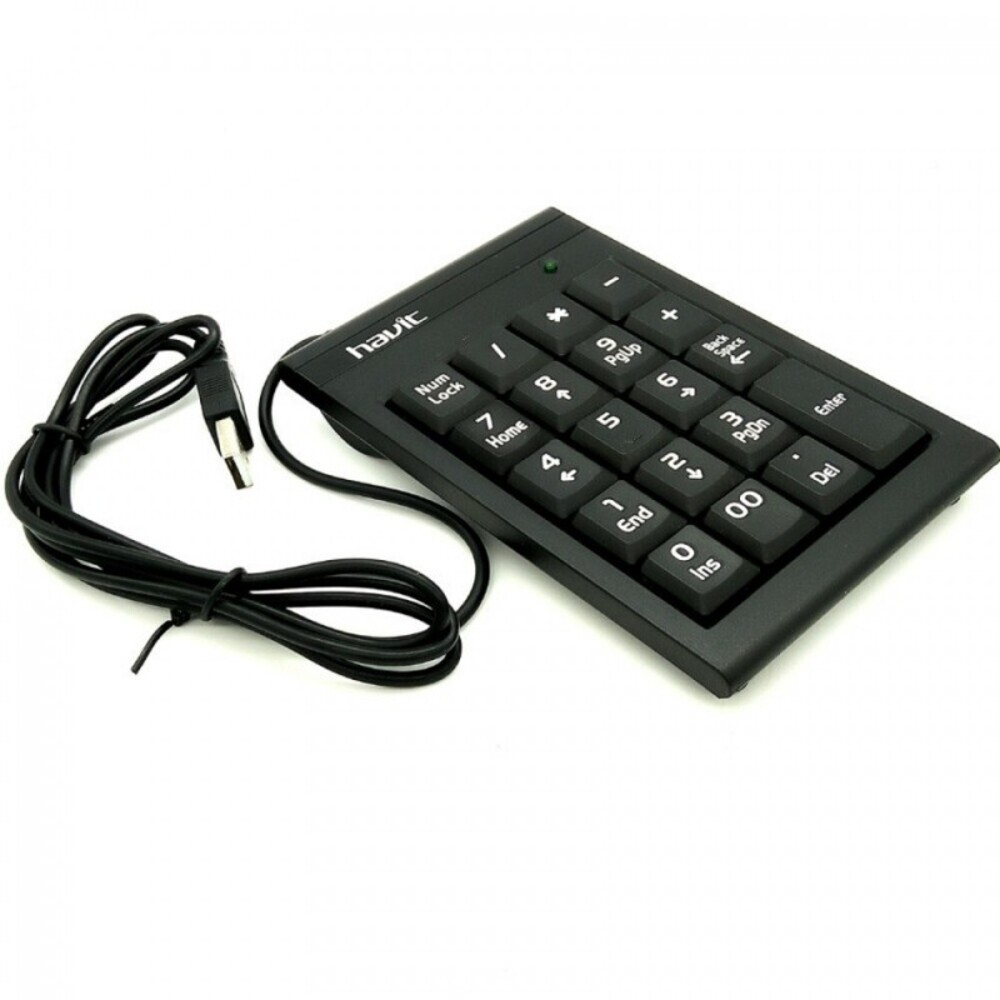 Teclado numérico Keypad USB de 19 teclas - Havit HV-NK01