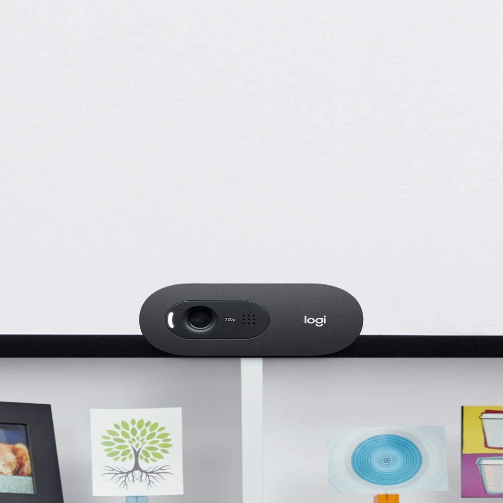 Webcam para videoconferencias HD 720P 30fps con microfono largo alcance - Logitech C505e