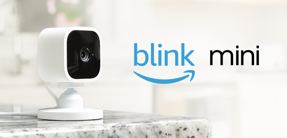Cámara inteligente Blink Mini,video 1080P, funciona con Alexa - Amazon BCM00300U