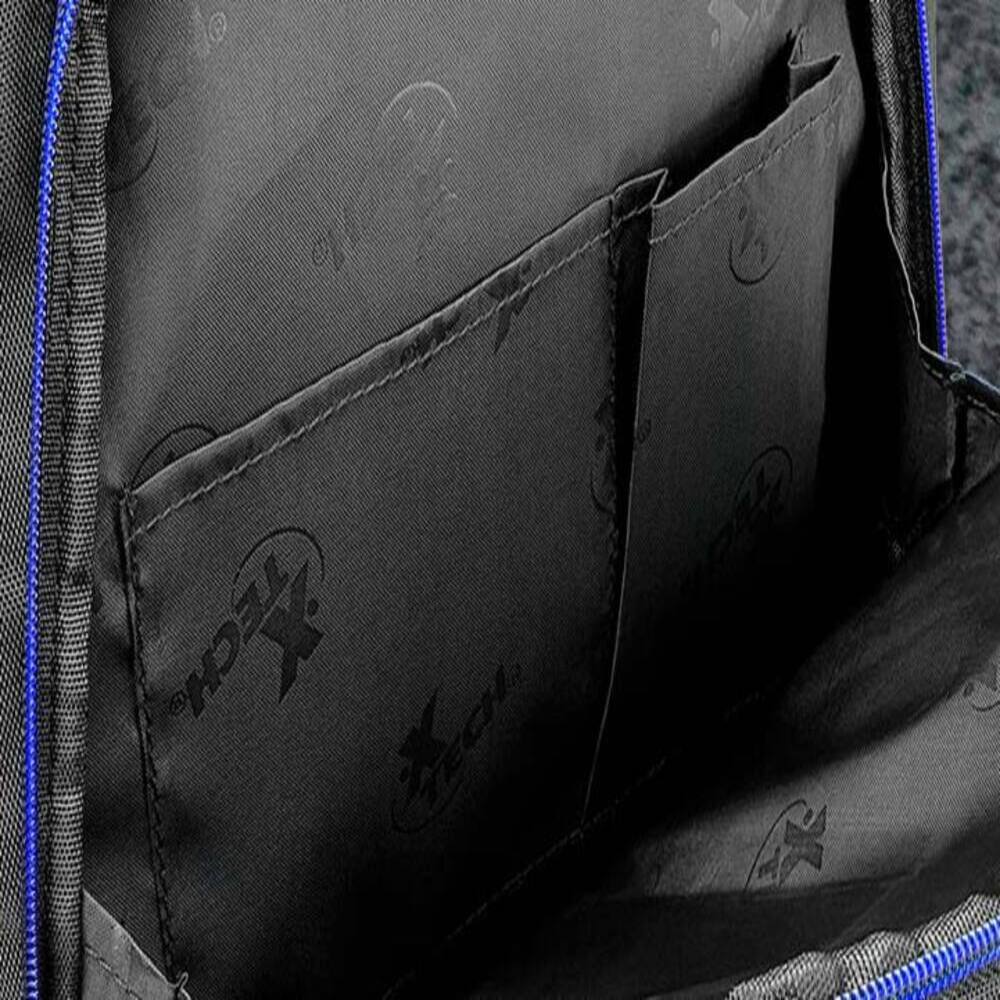 Mochila para laptop hasta 15.6" para peso de hasta 15Kg, color negro con azul - Xtech XTB-211
